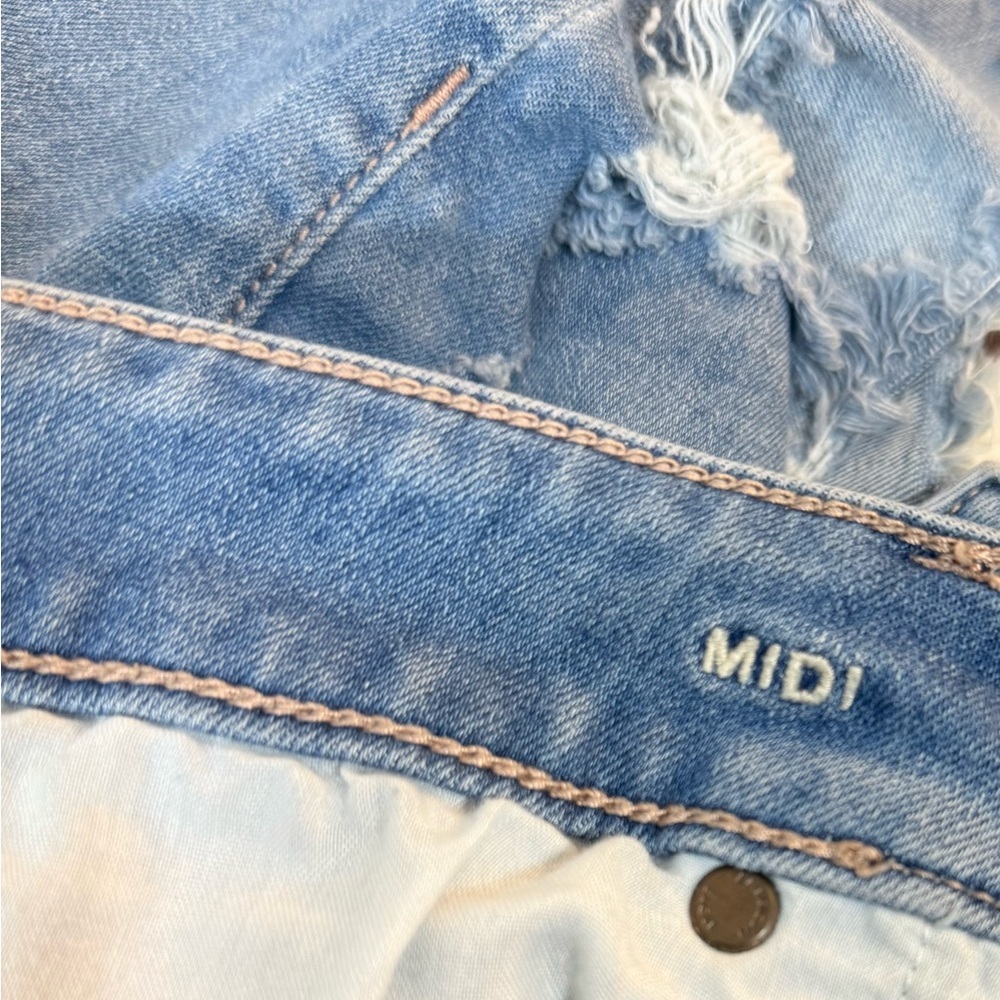 American Eagle Outfitters Blue Jean Shorts - Picture 6 of 13